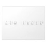 Adam Chang  Notepads