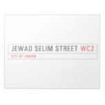 Jewad Selim Street  Notepads
