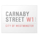 CARNABY STREET  Notepads