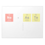NE-ASTE
   Notepads