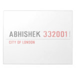 Abhishek  Notepads