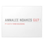 Annalee Noakes  Notepads