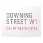 downing street  Notepads
