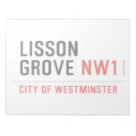 Lisson grove  Notepads