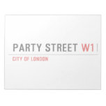 Party street  Notepads
