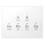 Hn
 Horneros  Notepads