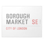 Borough  Market   Notepads