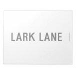 LARK LANE  Notepads