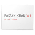 FAIZAN KHAN  Notepads