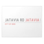 jatavia rd  Notepads