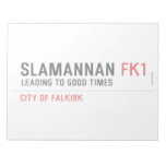 Slamannan  Notepads