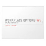 Workplace Options  Notepads