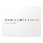BRANDON CONNELLY  Notepads