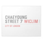 Chaeyoung Street 7  Notepads