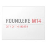 ROUND.Ere  Notepads