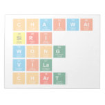chaiwat 
 siri
 wong
 vila
 chart  Notepads