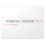 Triumphal Crescent  Notepads