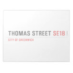 THOMAS STREET  Notepads