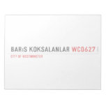 barıs köksalanlar  Notepads