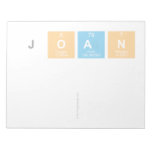 JOAN
 
   Notepads