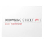 Drowning street  Notepads
