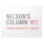 nelson's column  Notepads