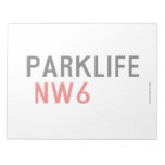 PARKLIFE   Notepads