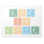 God
 is
 love  Notepads