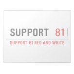 Support   Notepads