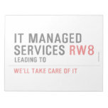 It managed  services  Notepads