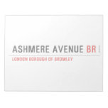 ASHMERE AVENUE  Notepads