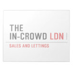 The  In-Crowd  Notepads