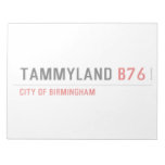 TAMMYLAND  Notepads