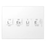 leslie  Notepads