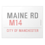 MAINE RD   Notepads