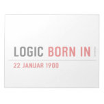  Logic  Notepads