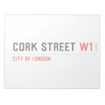 Cork Street  Notepads