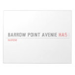 Barrow Point Avenie  Notepads