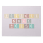 Periodic
 Table
 Writer  Notepads