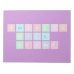 Periodic
 Table
 Writer  Notepads