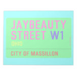 JayBeauty Street  Notepads