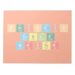 Periodic
 Table
 Writer  Notepads