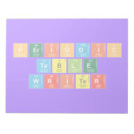 Periodic
 Table
 Writer  Notepads