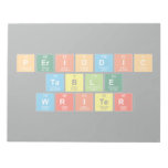 Periodic
 Table
 Writer  Notepads
