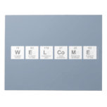 WELCOME  Notepads