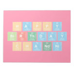 Happy 
 Birthday
 Chandni  Notepads