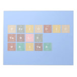 Periodic
 Table
 Writer  Notepads