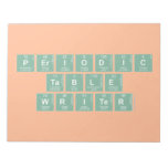 Periodic
 Table
 Writer  Notepads
