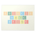 Periodic
 Table
 Writer  Notepads