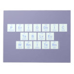 Periodic
 Table
 Writer  Notepads